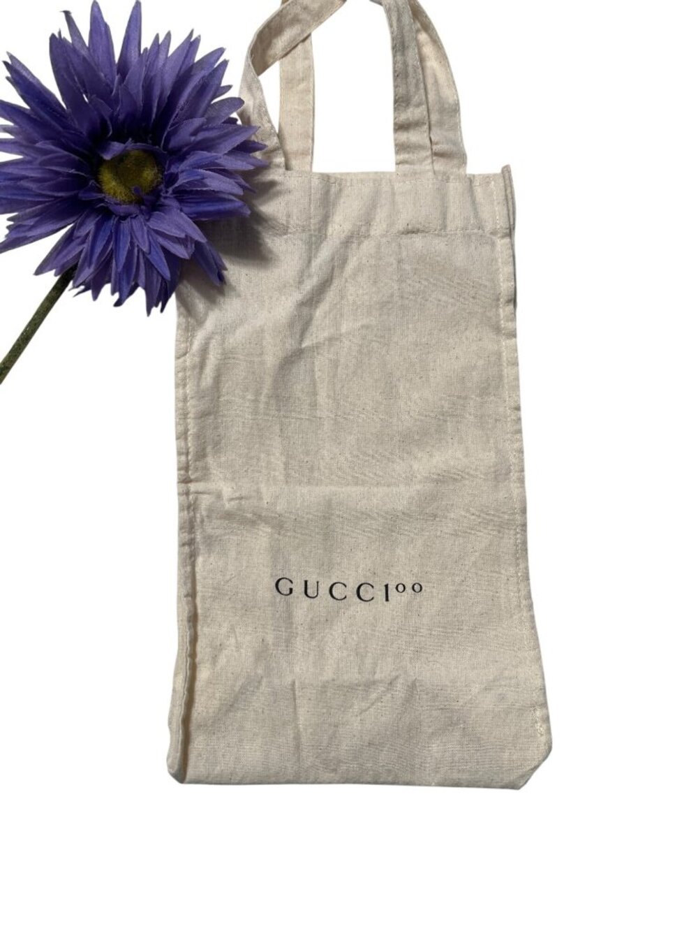 Gucci 100% Sustainable Cotton Canvas Reusable Tote Bag With Handles
